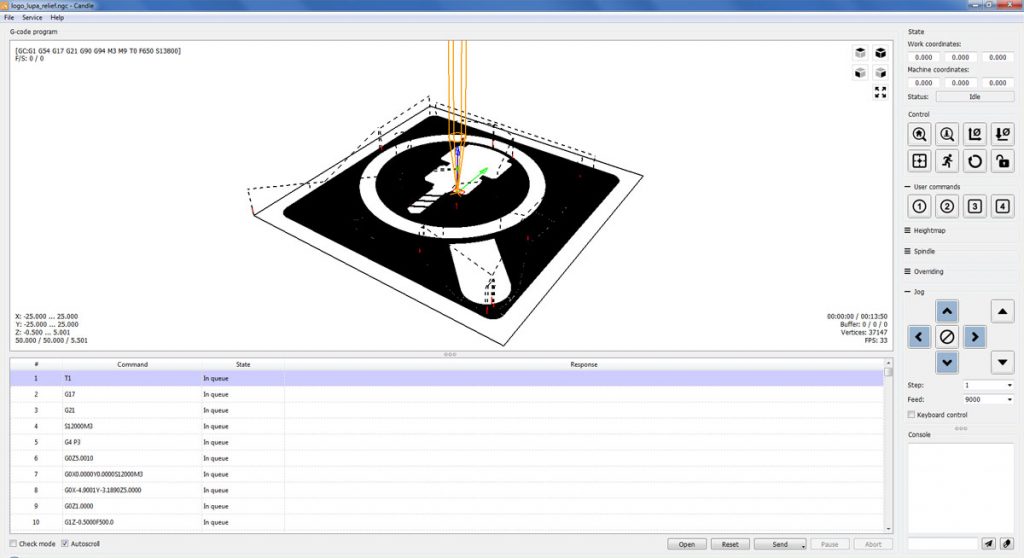 candle cnc software download